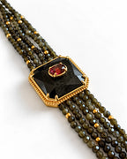 BRACELET SMOKY OLIVE