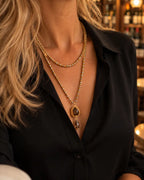 LONG NECKLACE LOVE TEARS