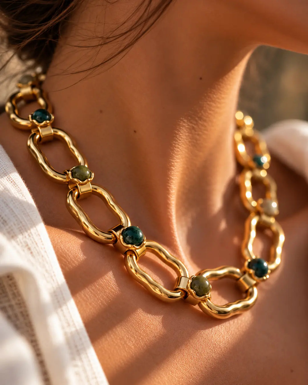 NECKLACE CARLA AGATE