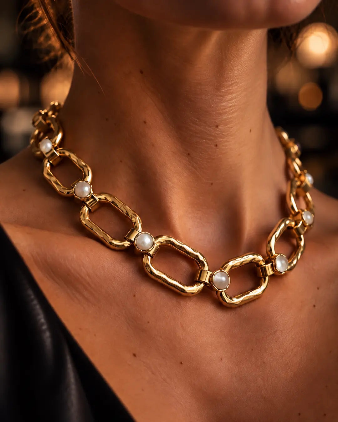 NECKLACE CARLA Mother of Pearl