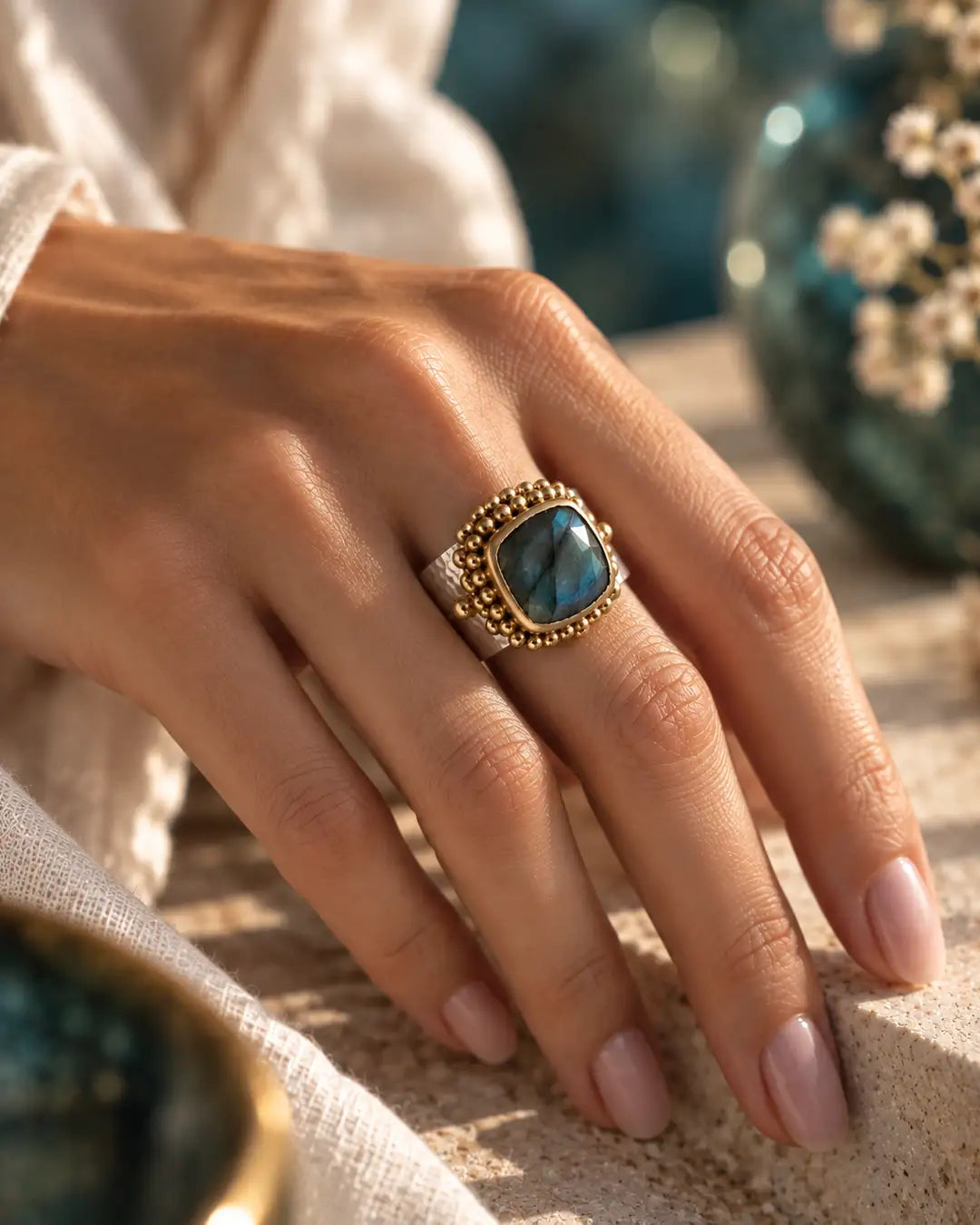 RING DREAM LABRADORITE