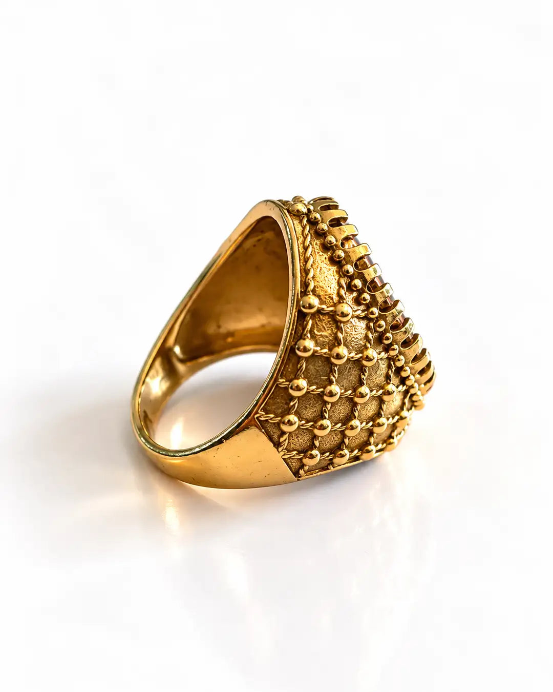 RING HOLLY FLAME RED