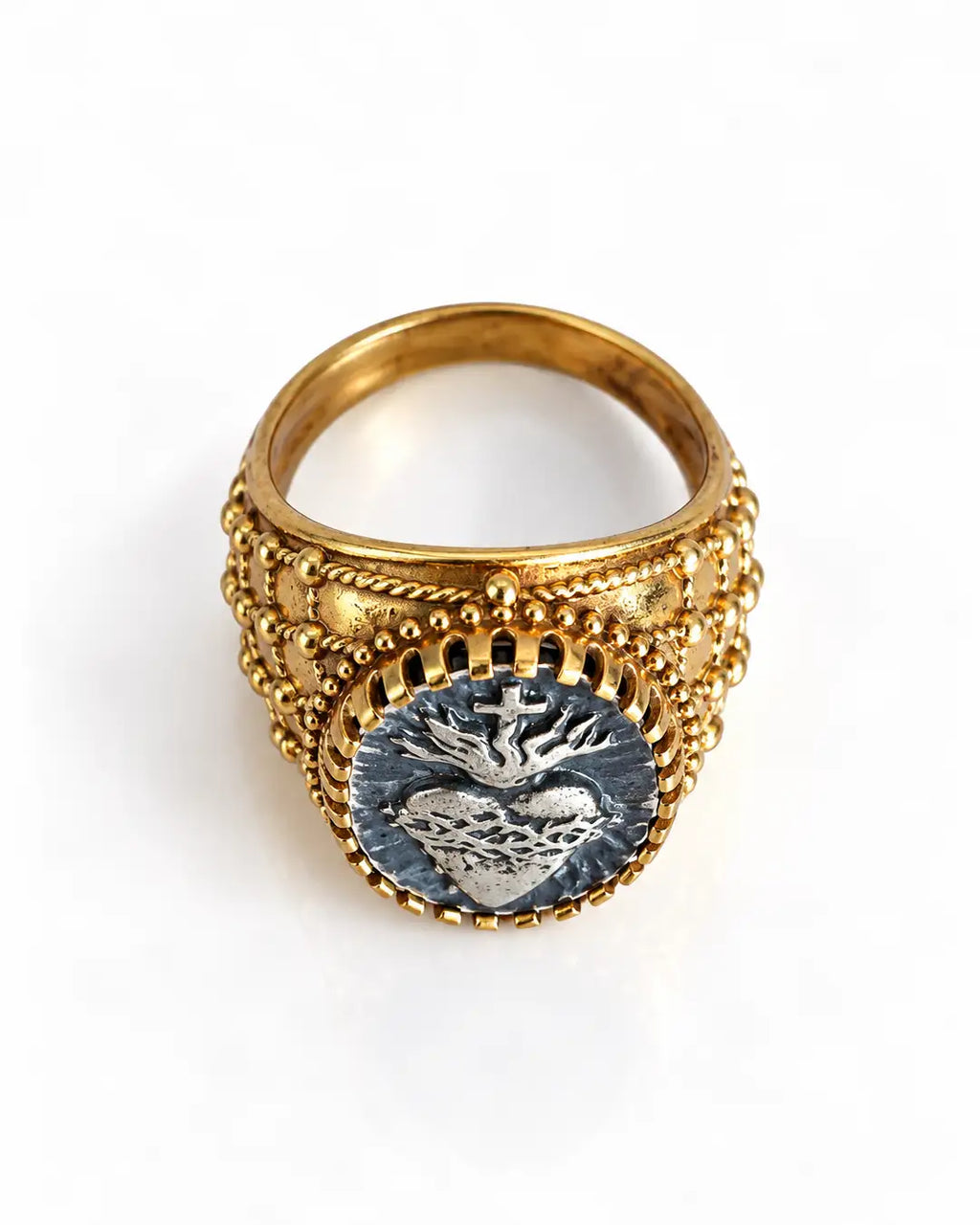 RING HOLE FLAME GREY