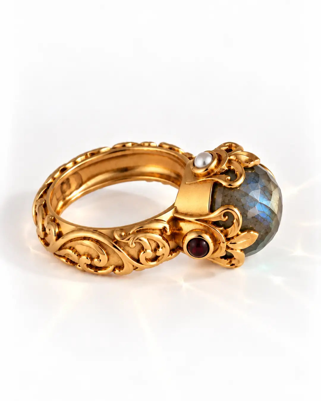 RING NOMAD LABRADORITE