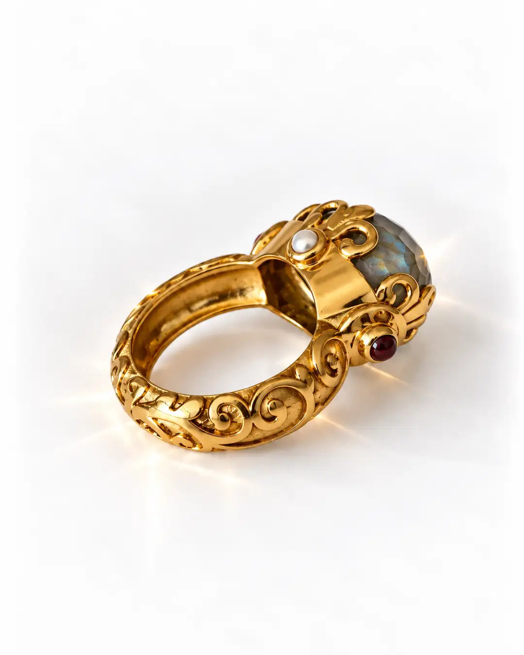 RING NOMAD LABRADORITE